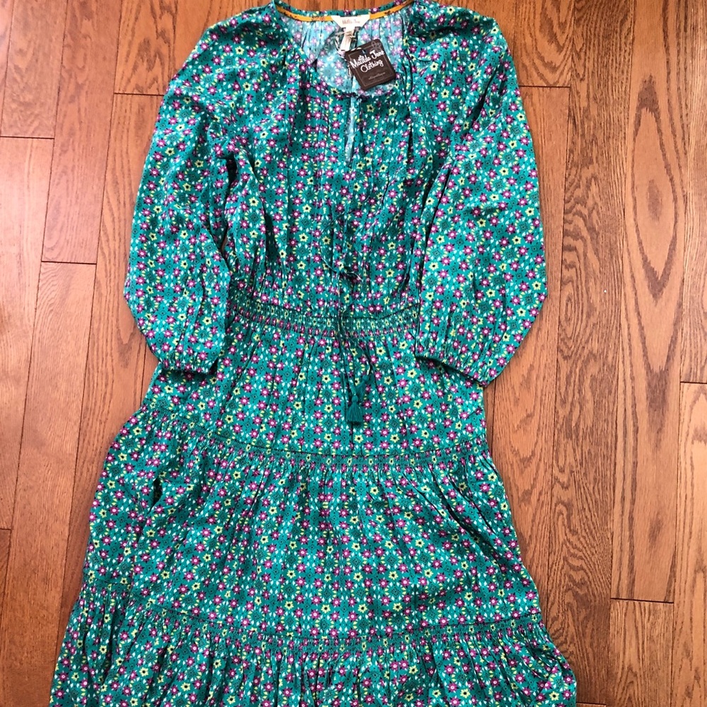 Matilda Jane Turquoise Geo Age of Aquarius Dress